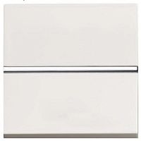 Выключатель кнопочный без рамки ABB Niessen Zenit 1-кл. 2 мод. N2204.7 BL белый картинка